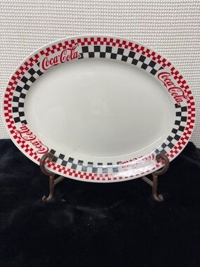 Coca-Cola serving platter